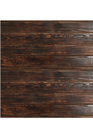 רקע לצילום על מגנט מרובע (210) - קורות עץ ווש חום כהה