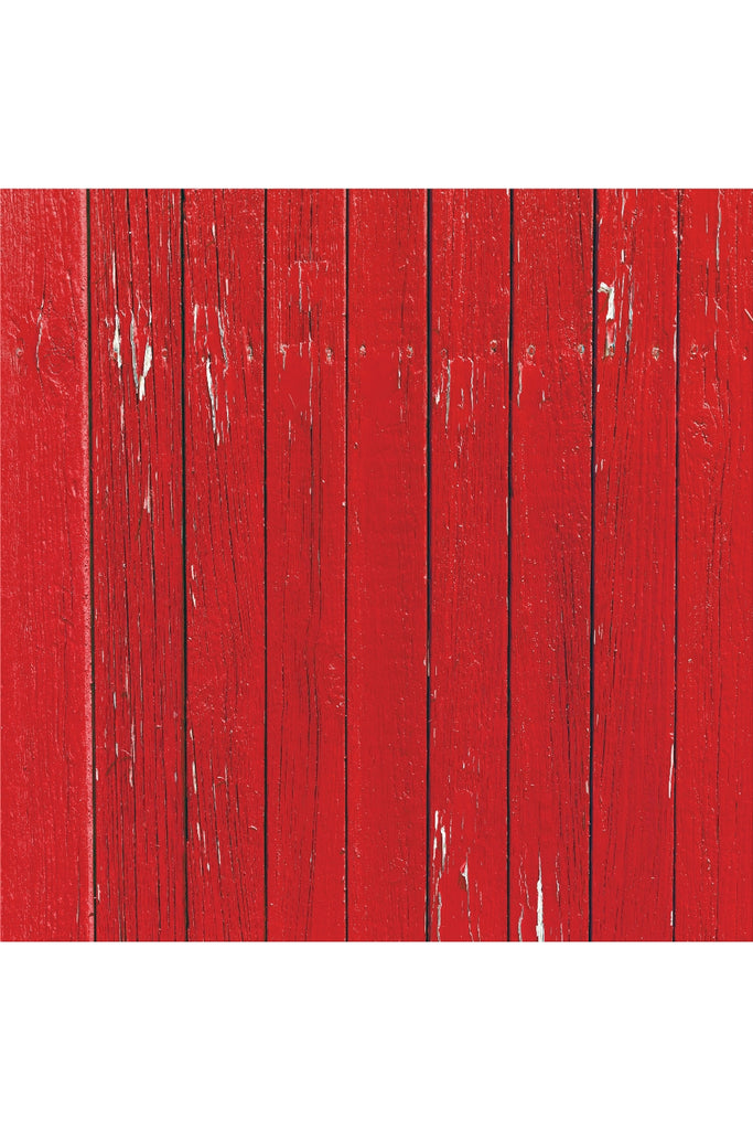רקע לצילום על מגנט מרובע (263) - קורות עץ אדומות