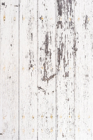 (26)רקע לצילום על מגנט מלבני 100*60 - קורות עץ לבן מתקלף