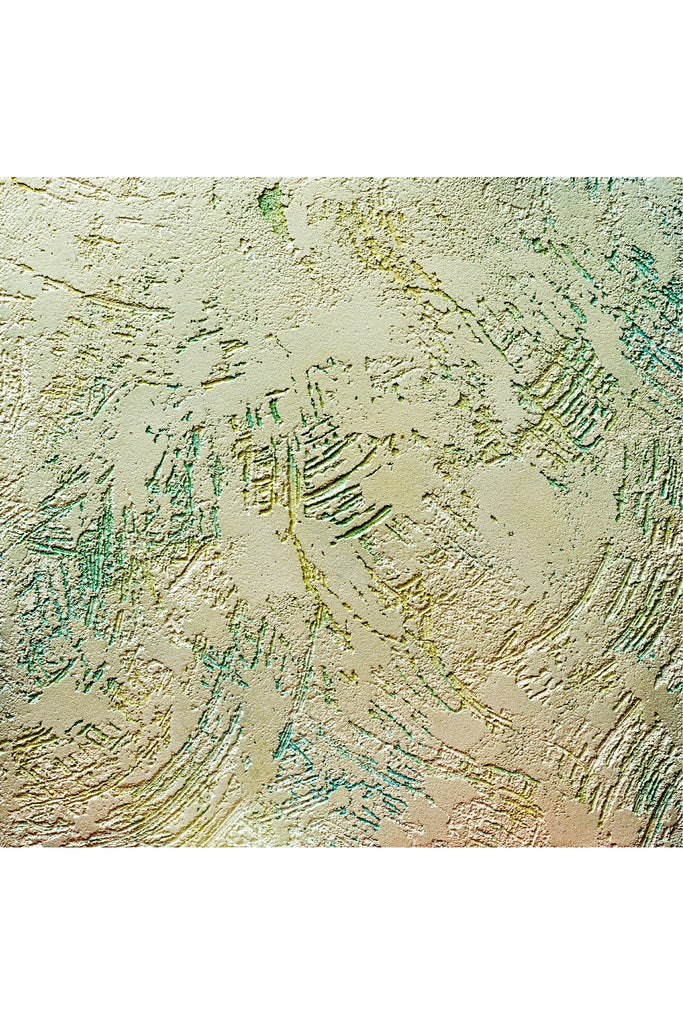רקע לצילום על מגנט מרובע (303) - משטח אבן מחורר עם צבע