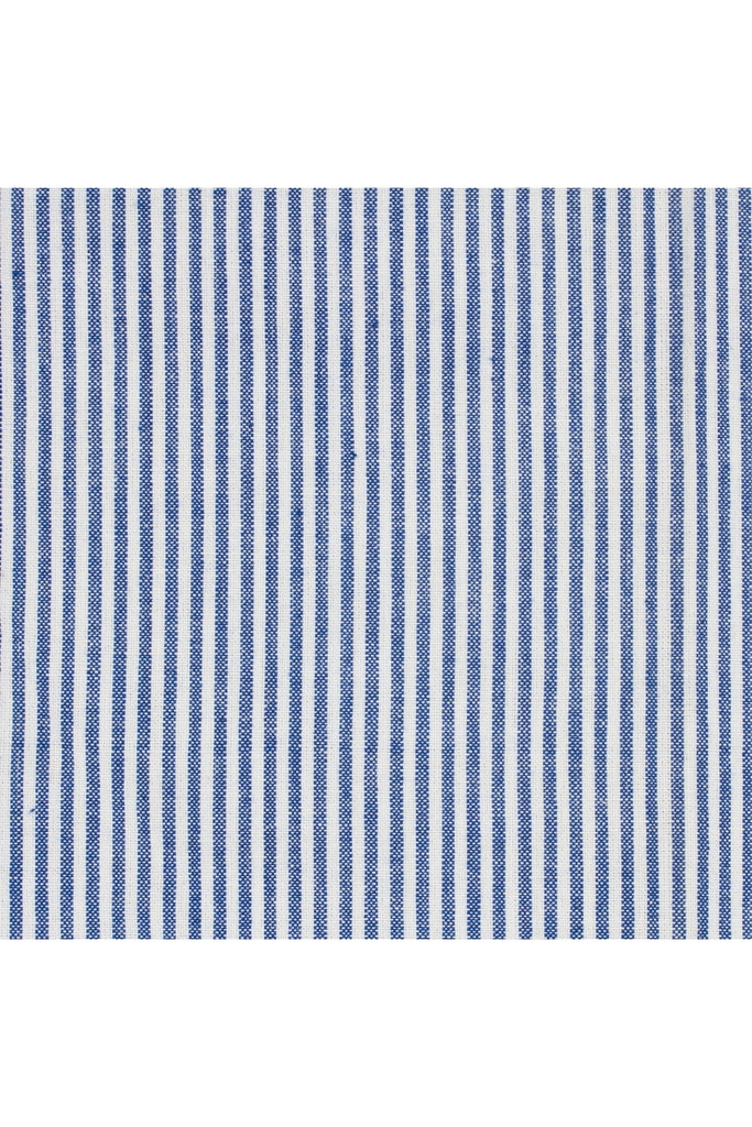 רקע לצילום על מגנט מרובע (385) - בד פסים כחול לבן