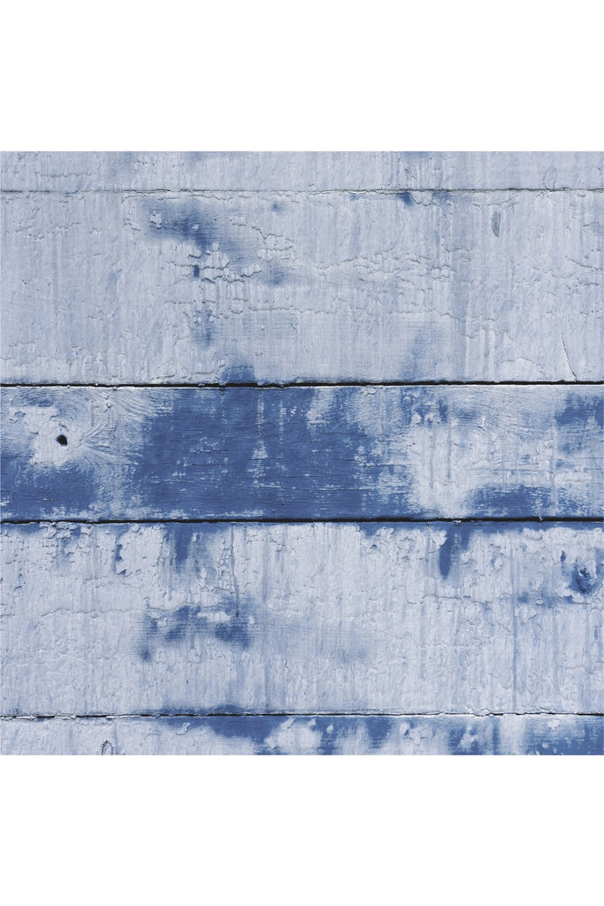 רקע לצילום על מגנט מרובע (402) - משטח עץ עם צבע כחול משופשף