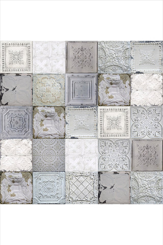 רקע לצילום על מגנט מרובע (458) - משטח אריחי וינטאג