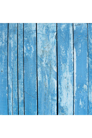 רקע לצילום על מגנט מרובע (61) - קורות עץ בצבע תכלת מתקלף
