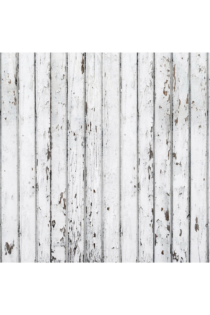 רקע לצילום על מגנט מרובע (63) - גדר קורות עץ לבן מתקלף