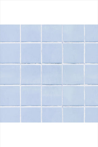 רקע לצילום על מגנט מרובע (453) - משטח אריחים תכלת