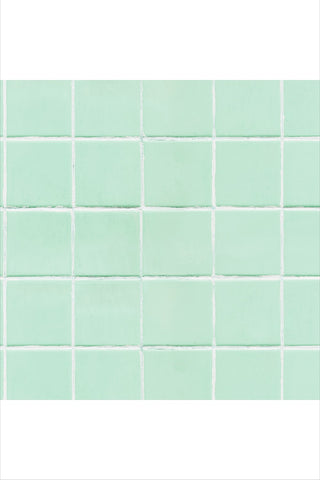 רקע לצילום על מגנט מרובע (451) - משטח אריחים מנטה