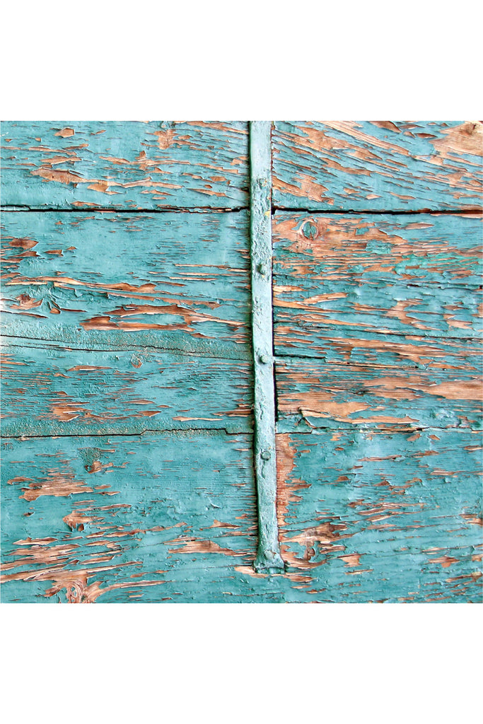 רקע לצילום על מגנט מרובע (44) - טוסקנה דלת טורקיז מתקלפת
